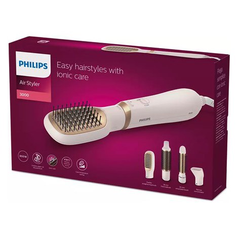 Philips | Hair Styler | BHA310/00 3000 Series | Warranty 24 month(s) | Ion conditioning | Temperature (max) °C | Number of heat - 7